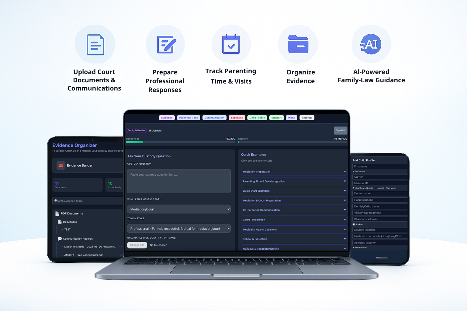 MyCustodyCoach product overview